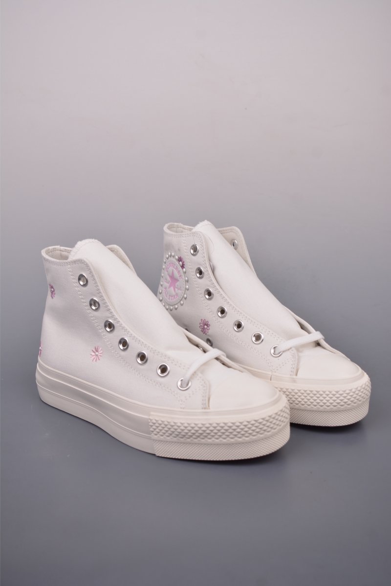 Converse All Star Lift 'White / Pink'
