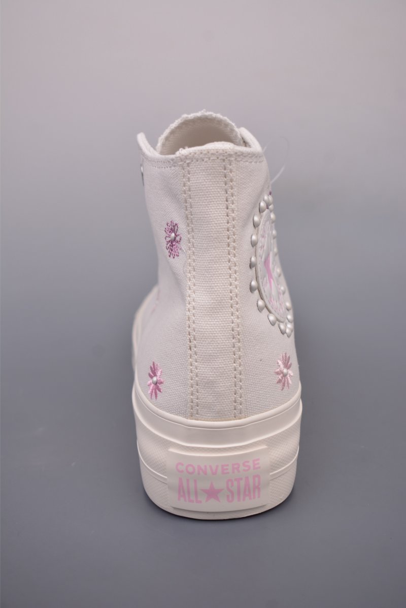 Converse All Star Lift 'White / Pink' view