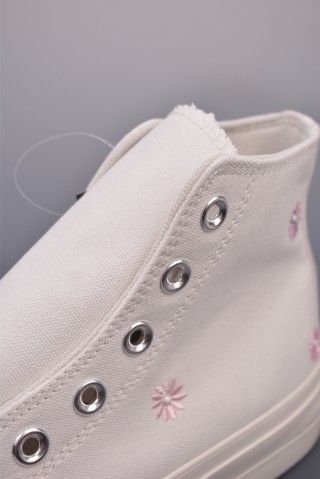 Converse All Star Lift 'White / Pink' view 7