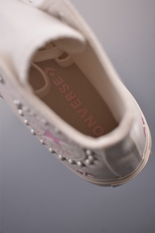 Converse All Star Lift 'White / Pink' view 9