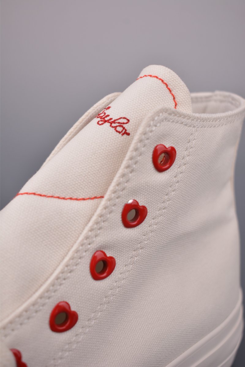 Converse All Star Lift 'White / Red Hearts' view