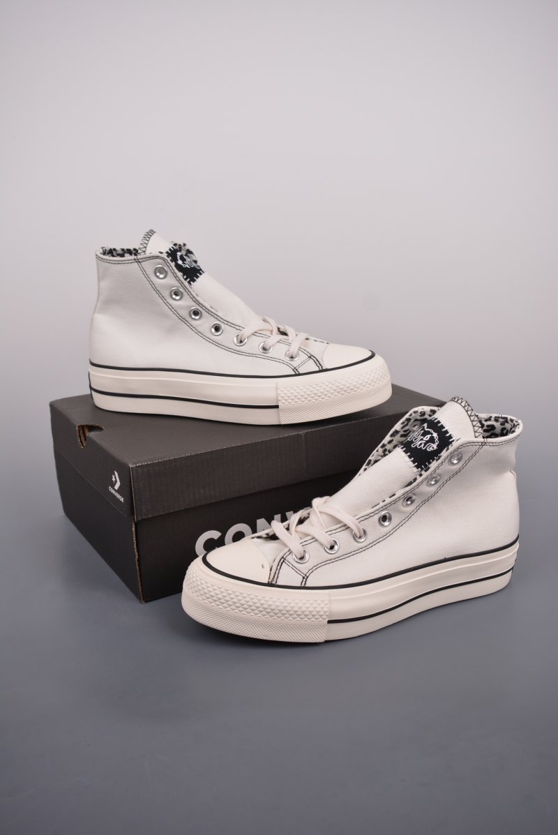 Converse All Star Lift 'Black / White Panda' view