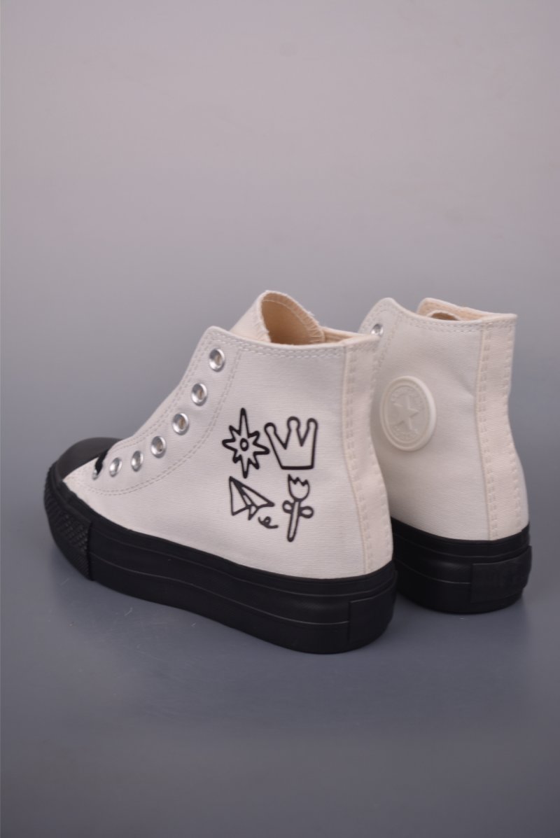 Converse All Star Lift 'Black / White' view