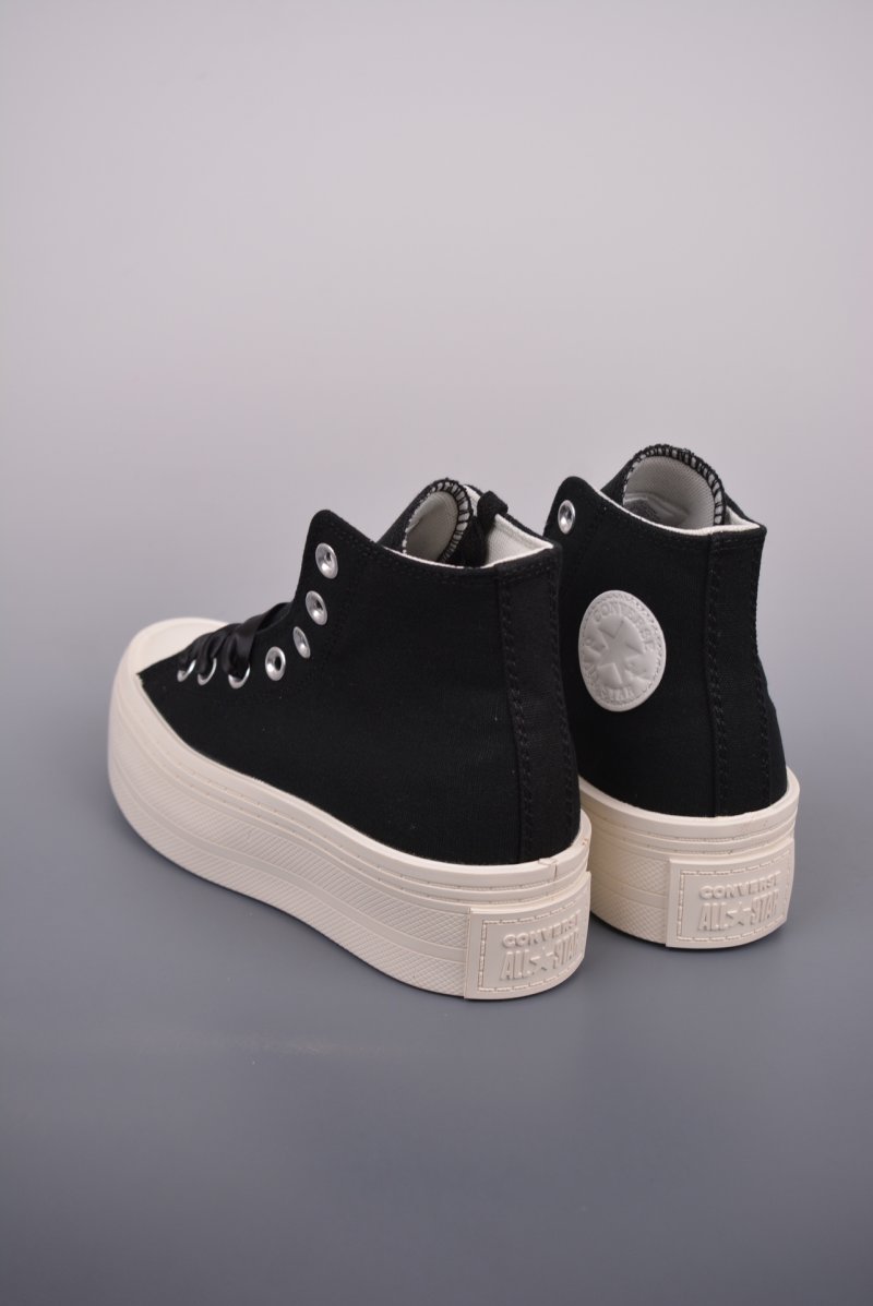 Converse All Star Modern Lift 'Black / White' view