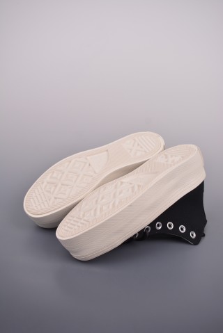 Converse All Star Modern Lift 'Black / White' view 3