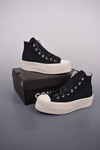 Converse All Star Modern Lift 'Black / White' view 5