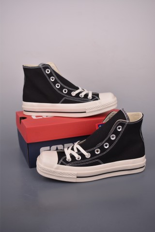 Converse All Star Square Toe Hi 'Black / White / Beige' view 5