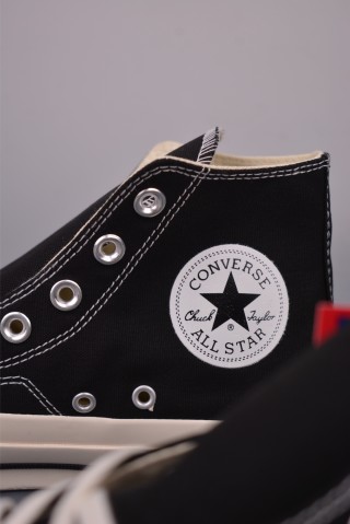 Converse All Star Square Toe Hi 'Black / White / Beige' view 8