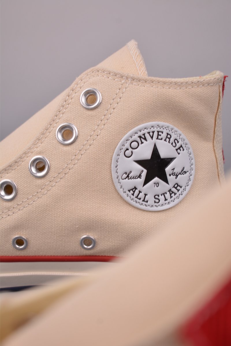 Converse Chuck 1970s 'White / Beige / Red' view