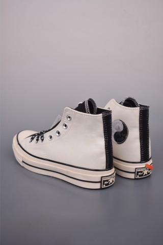 Converse Chuck 1970s 'Tai Chi Black / White' view 2