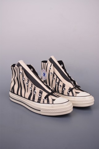 Converse Chuck 1970s 'Zebra Stripe' view 1