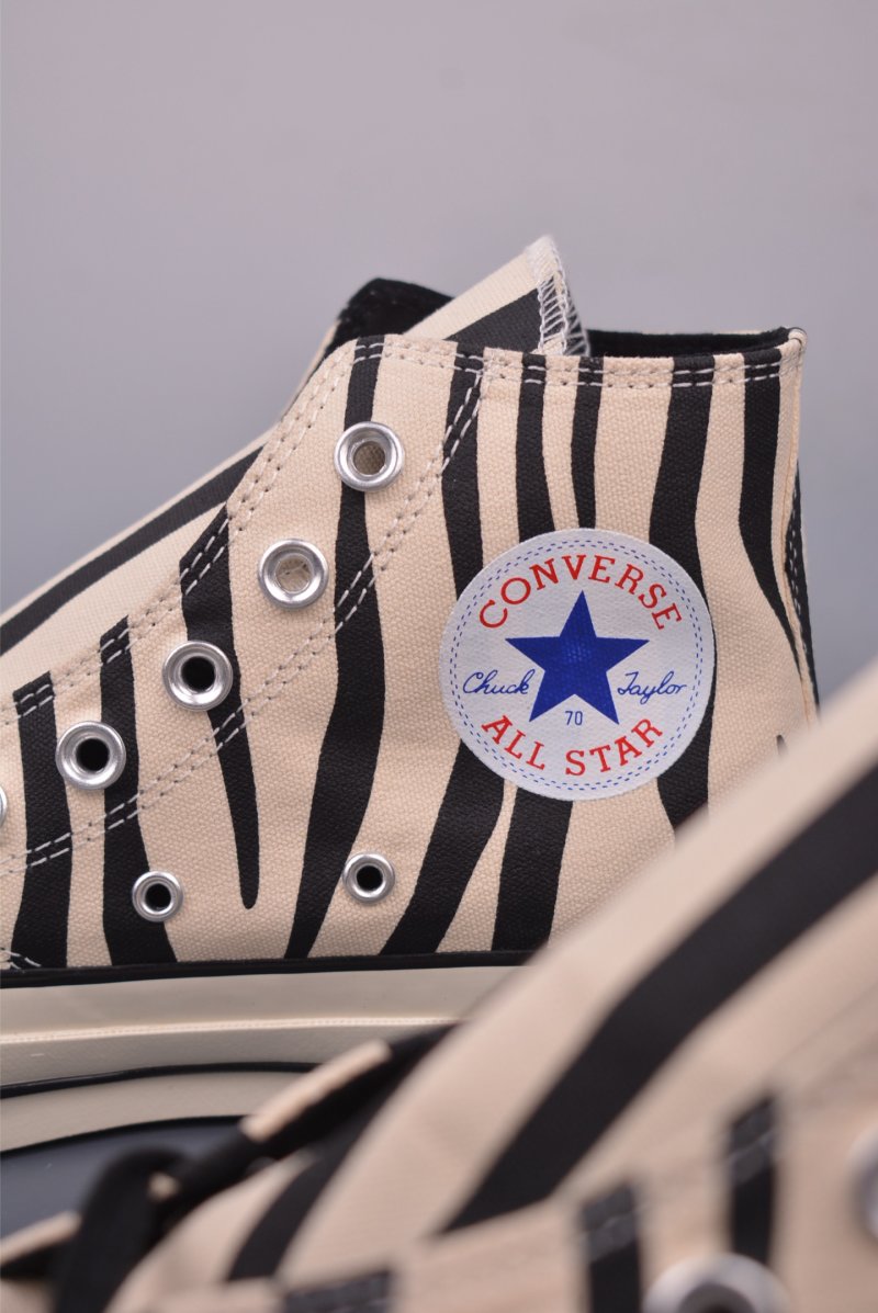 Converse Chuck 1970s 'Zebra Stripe' view