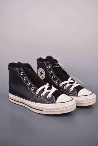 Converse Chuck 1970s Sherpa 'Black / White' view 1