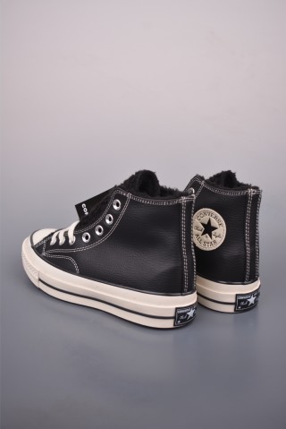 Converse Chuck 1970s Sherpa 'Black / White' view 2