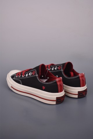 Converse Chuck 1970s 'Valentine's Day Black / Red' view 2