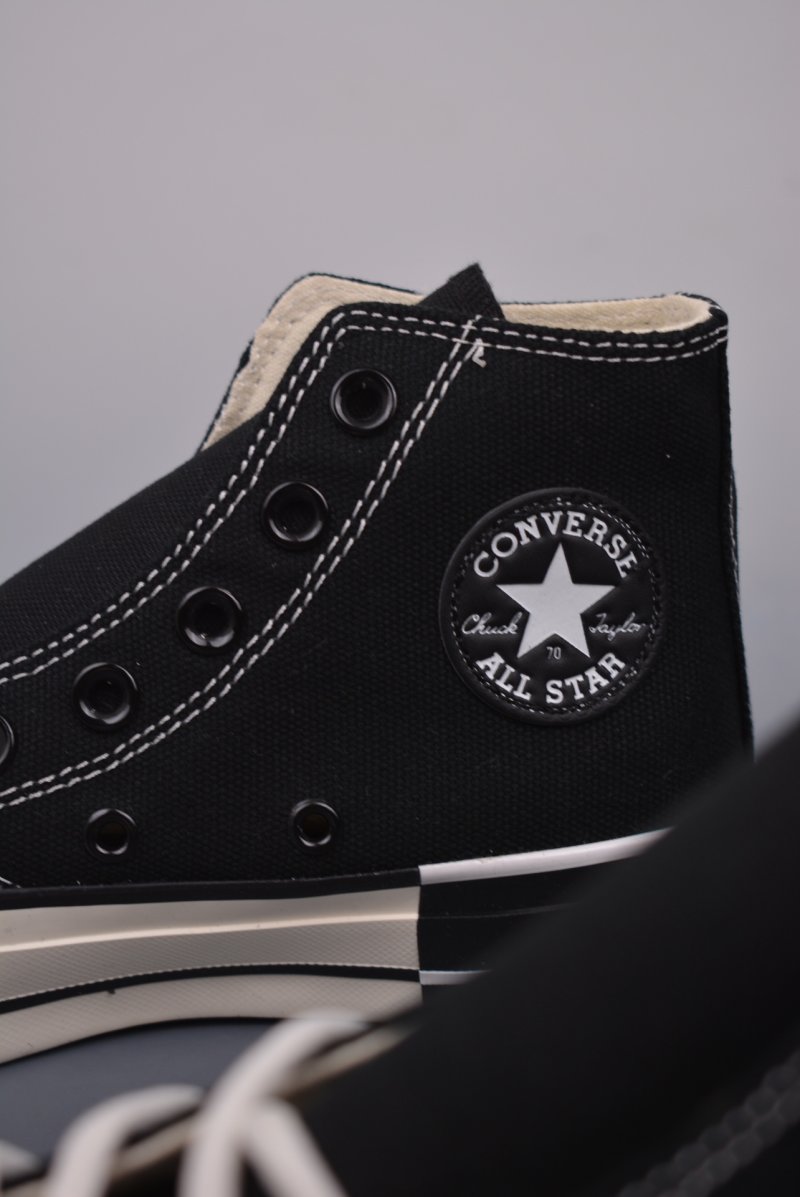 Converse Chuck 1970s Oreo 'Black / White' view