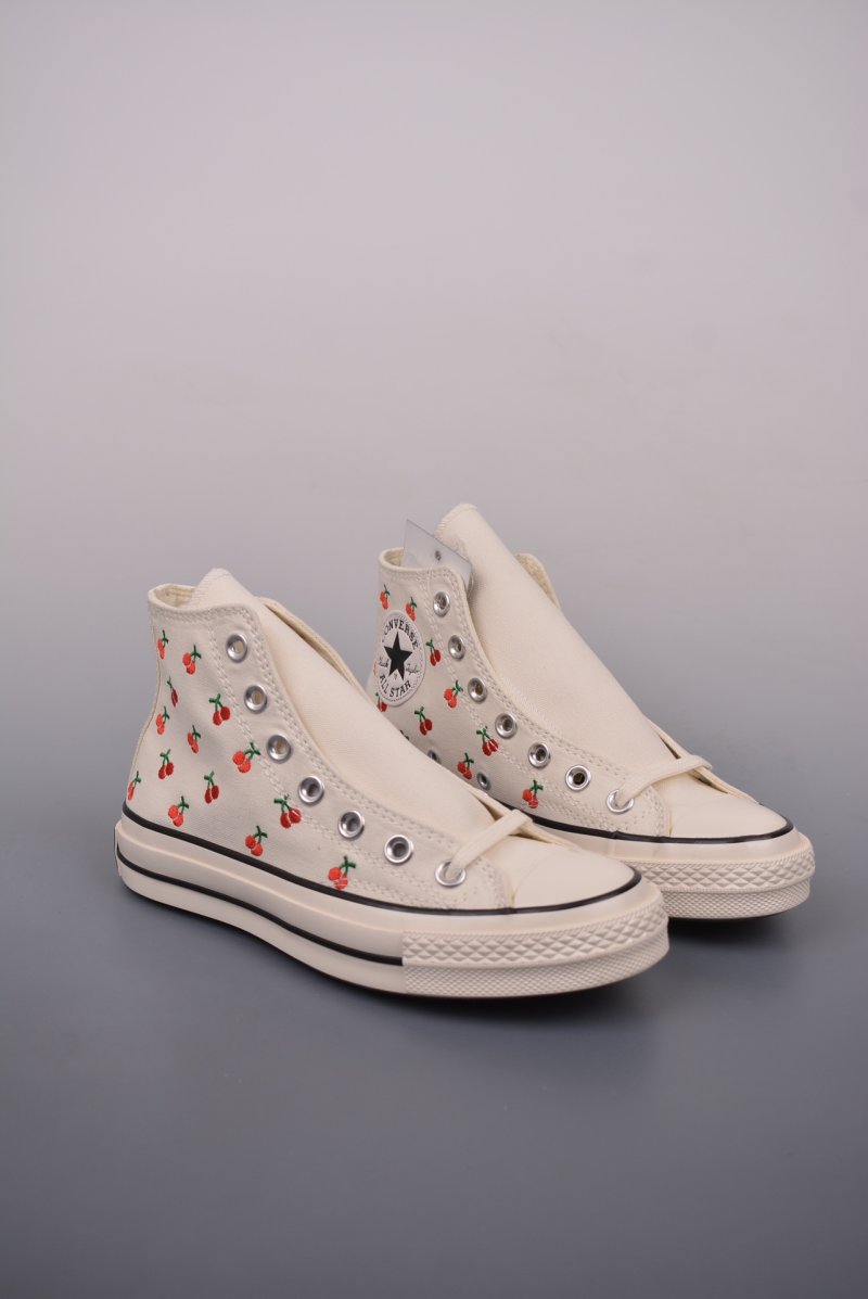 Converse Chuck 1970s Cherry Embroidered