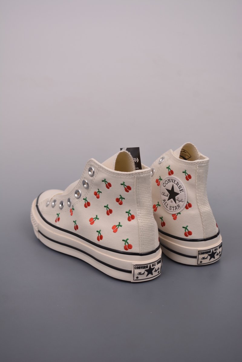 Converse Chuck 1970s Cherry Embroidered view