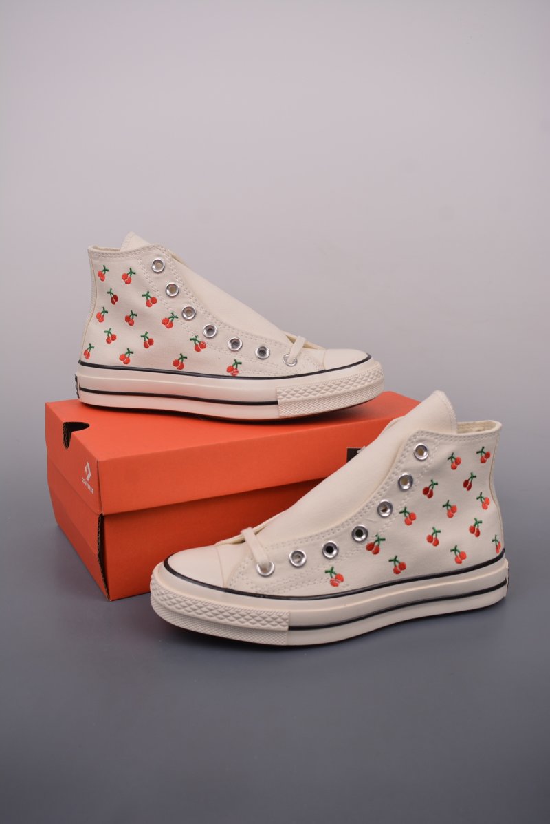 Converse Chuck 1970s Cherry Embroidered view