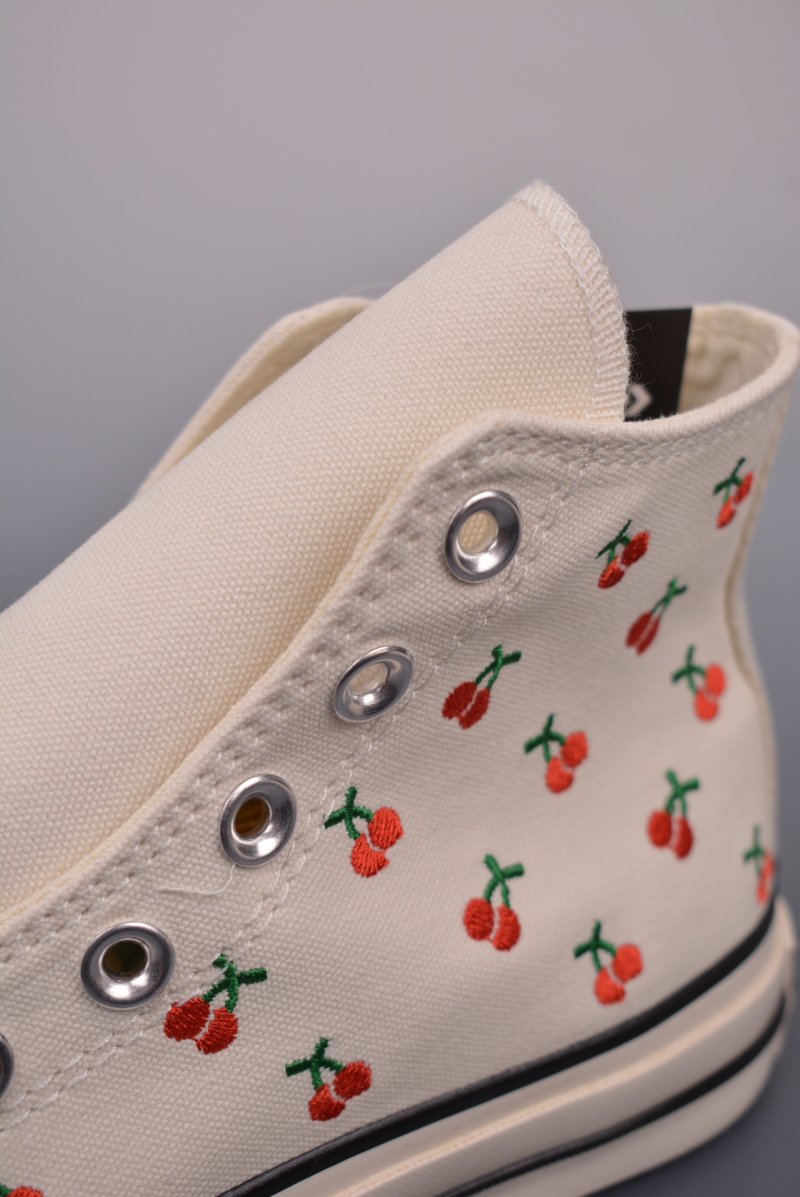 Converse Chuck 1970s Cherry Embroidered view
