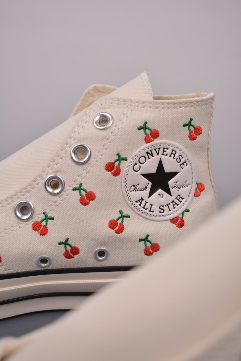 Converse Chuck 1970s Cherry Embroidered view