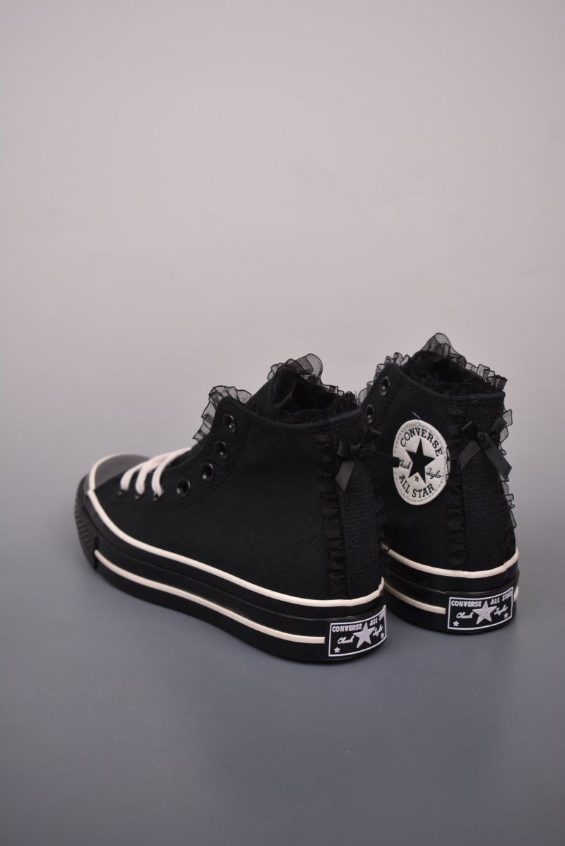 Converse Chuck 1970s Lace 'Black' view