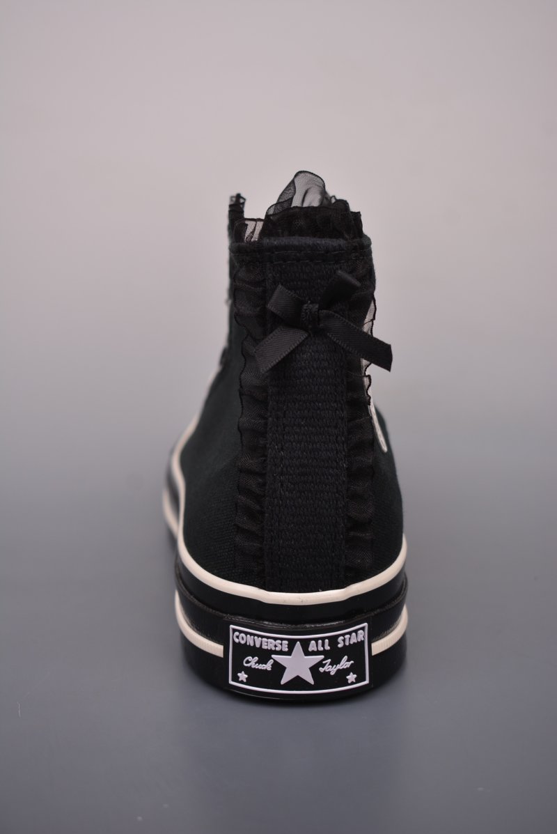Converse Chuck 1970s Lace 'Black' view
