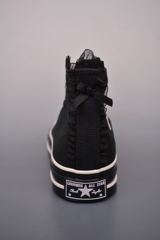 Converse Chuck 1970s Lace 'Black' view 4
