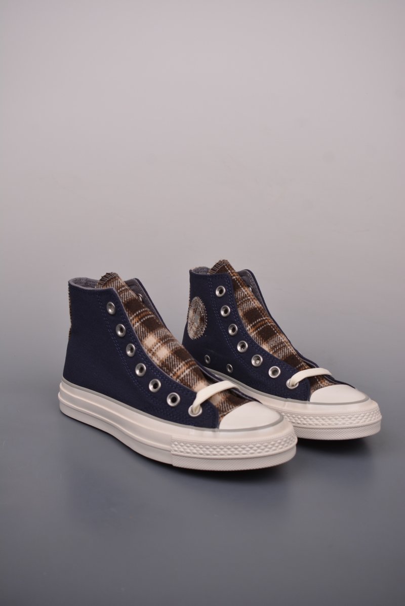 Converse Chuck 1970s Plaid 'Red / Blue'