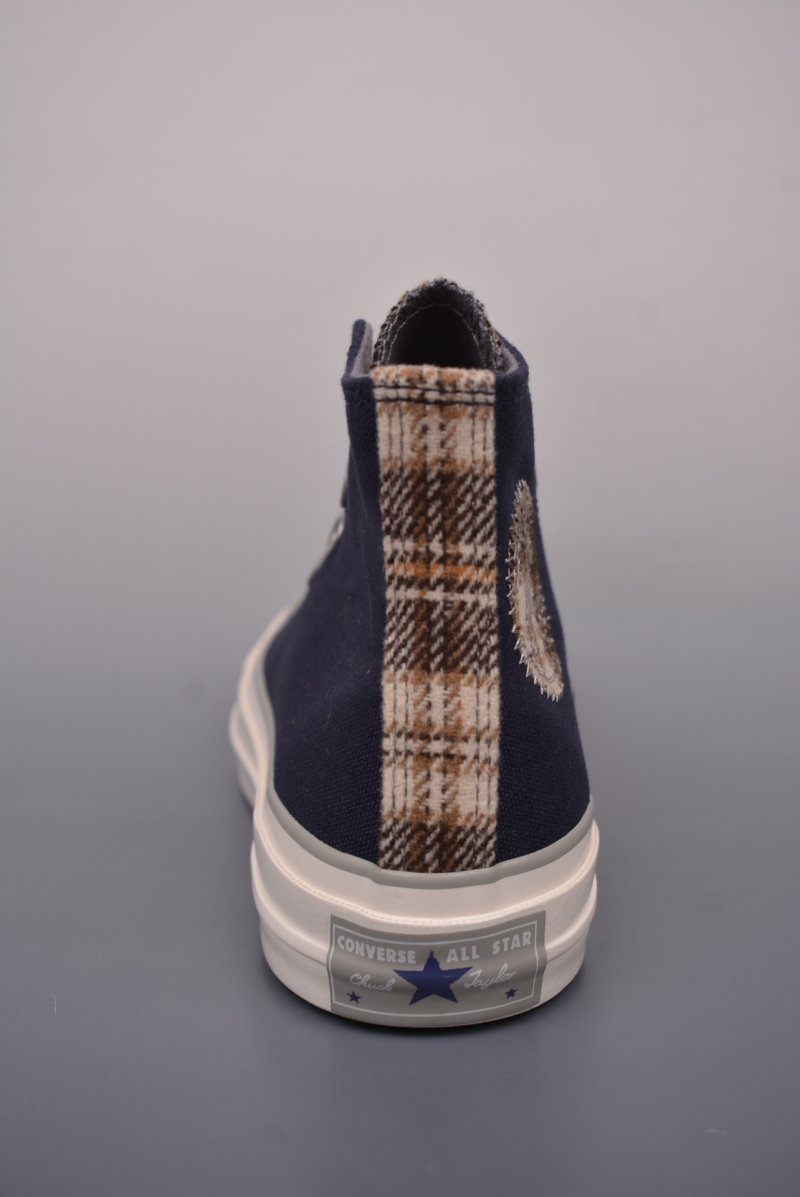 Converse Chuck 1970s Plaid 'Red / Blue' view