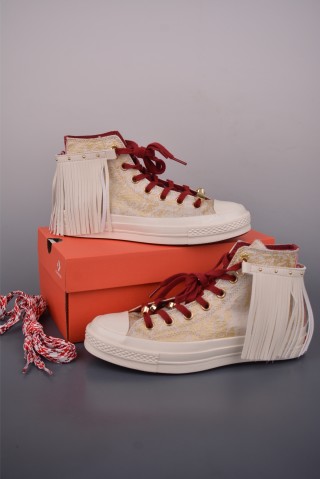Converse Chuck 1970s CNY 'White / Red / Gold' view 5
