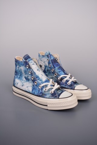 Converse Chuck 1970s 'Tie Dye Blue' view 1