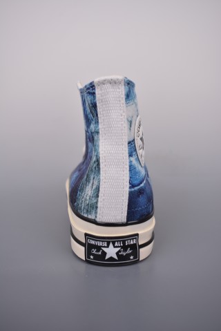 Converse Chuck 1970s 'Tie Dye Blue' view 4