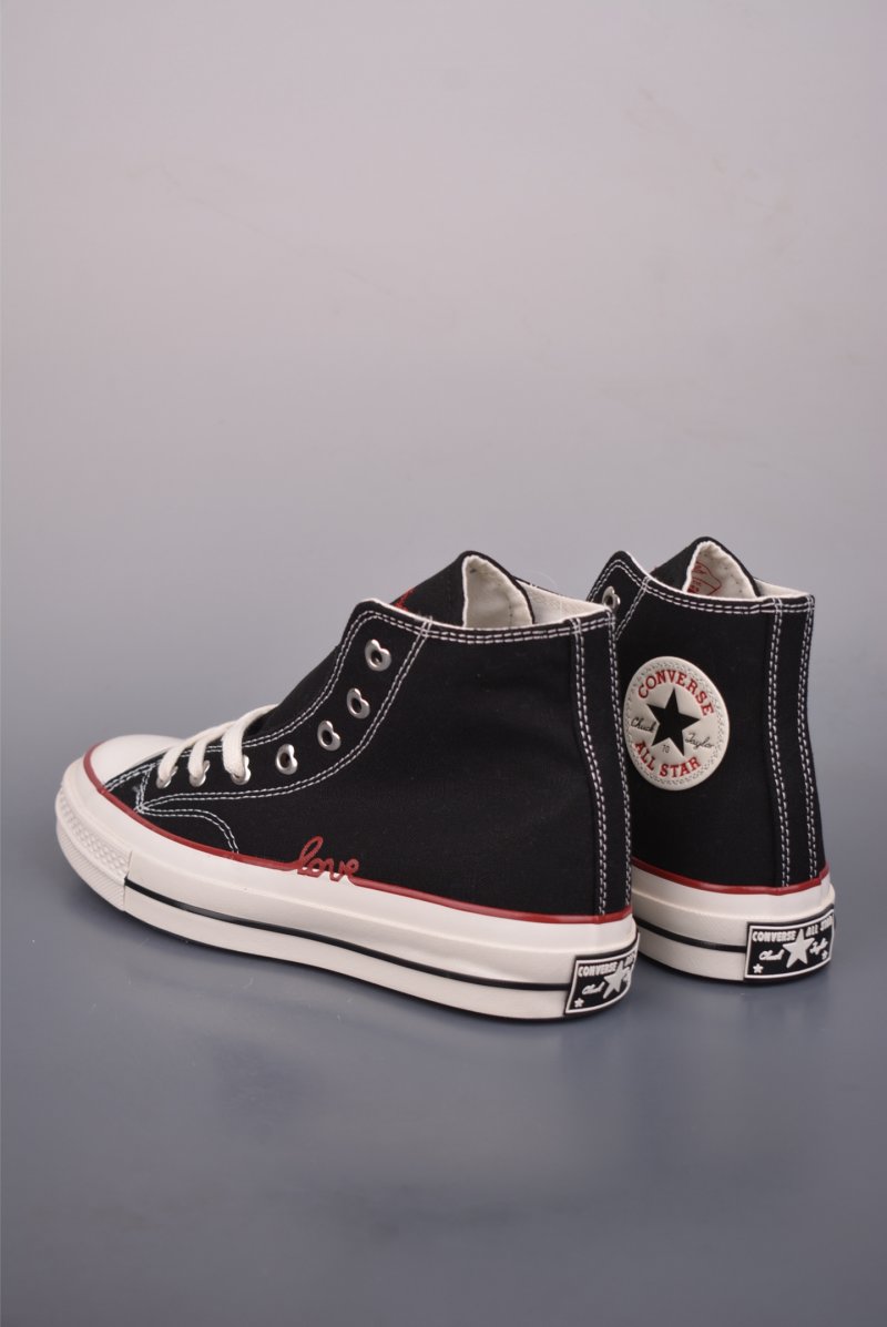Converse Chuck 1970s Love 'Black / White / Red' view