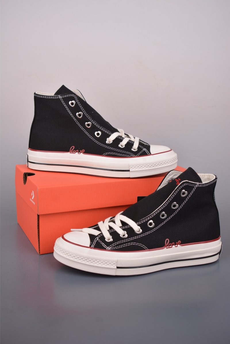 Converse Chuck 1970s Love 'Black / White / Red' view