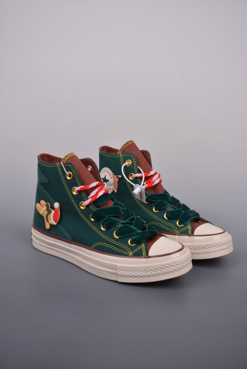 Converse Chuck 70s 'Christmas Brown / Green'