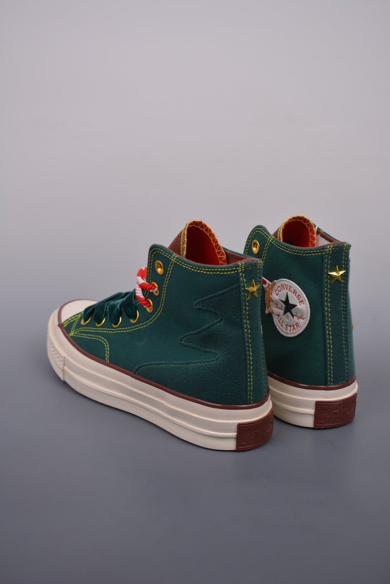Converse Chuck 70s 'Christmas Brown / Green' view