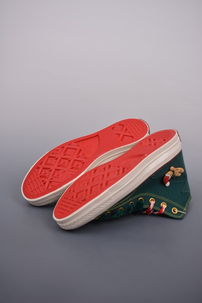 Converse Chuck 70s 'Christmas Brown / Green' view