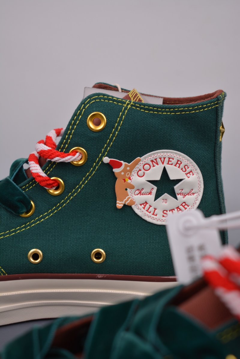 Converse Chuck 70s 'Christmas Brown / Green' view