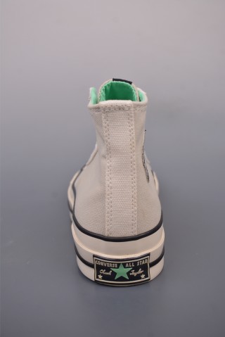 Converse Chuck 70s 'Grey / White / Green' view 4