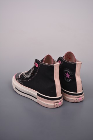 Converse Chuck 70s 'Black / Pink' view 2