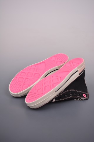 Converse Chuck 70s 'Black / Pink' view 3