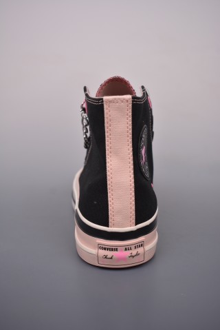 Converse Chuck 70s 'Black / Pink' view 4
