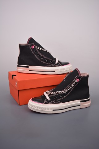 Converse Chuck 70s 'Black / Pink' view 5