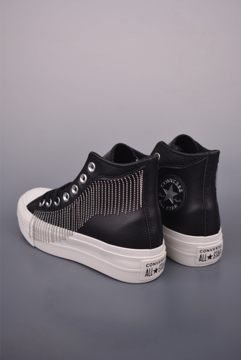 Converse Chuck Taylor All Star Platform 'Black / Silver' view