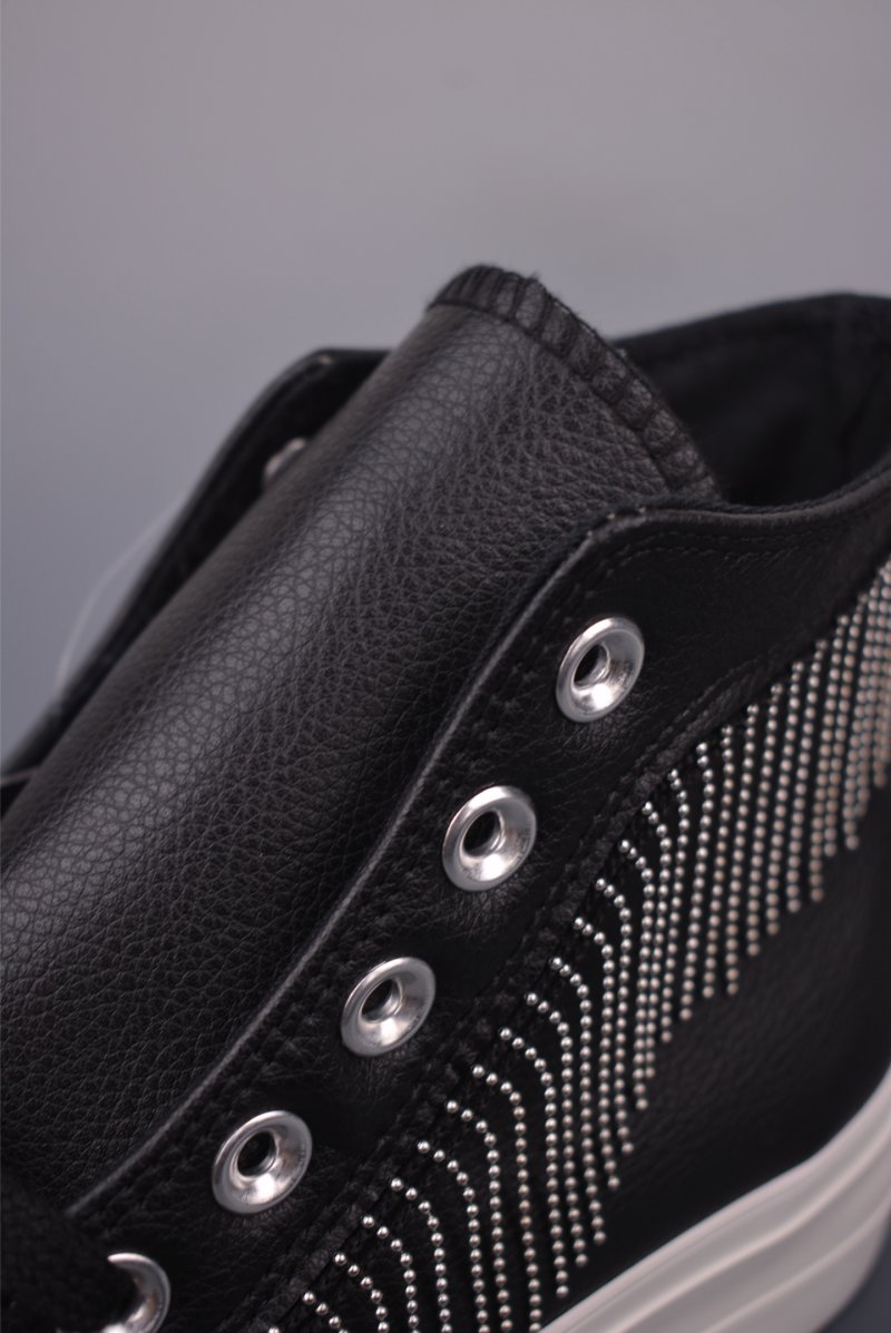 Converse Chuck Taylor All Star Platform 'Black / Silver' view