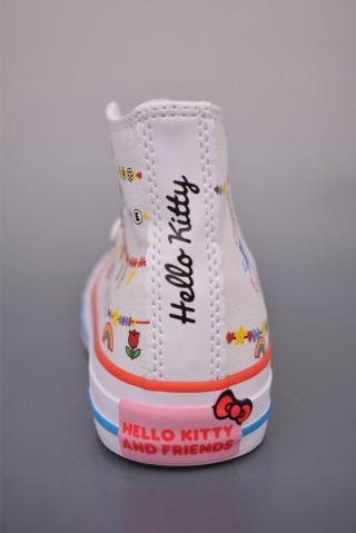 Converse Chuck Taylor All Star Hi x Hello Kitty 'White / Red / Blue' view 4