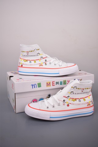 Converse Chuck Taylor All Star Hi x Hello Kitty 'White / Red / Blue' view 5