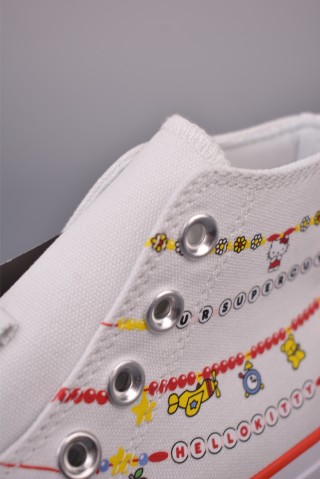 Converse Chuck Taylor All Star Hi x Hello Kitty 'White / Red / Blue' view 7