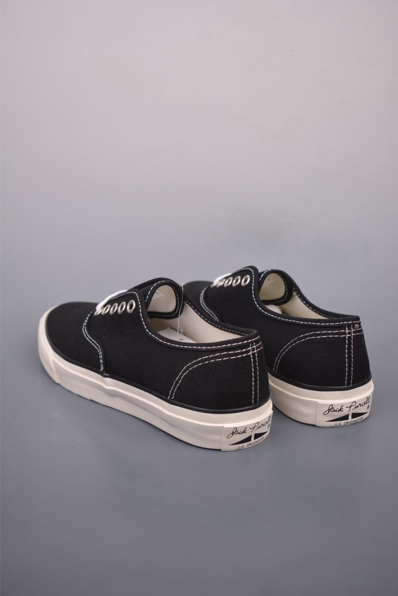 Converse Jack Purcell Windjammer 'Black / White' view